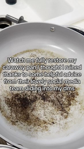 Restoring My Caraway Pan: A Cleaning Journey