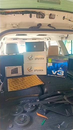 On going audio installation in Innova Crysta - EVO Bangalore Rupesh