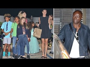 Heidi Klum And Seal Reunite For Dinner With Their Children