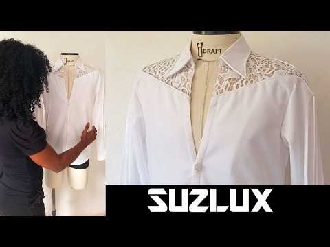 The Making of a White Lace Shirt | Behind the Scenes of a SUZLUX Creation