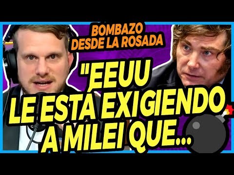 💣 INFO BOMBA DIRECTO DE LA ROSADA DE HEGUIER "Se postergó la reunión de Milei con Trump. Le exigen..