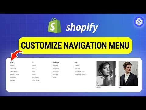 How To Add & Customize Navigation Menu in Shopify (2026 Tutorial)