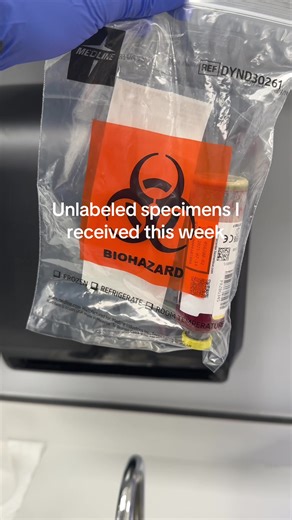 Handling Unlabeled Specimens in Healthcare