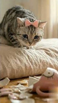 The world's most UNEXPECTED apology! 🐾📸 #cat #catlogic #funnycats