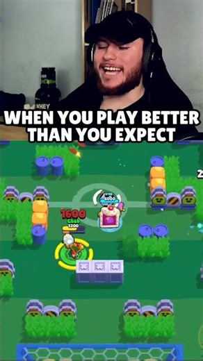 "I can't hit my shots against good players" 😦 #brawlstars