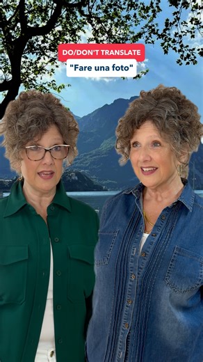 In English, there are some words you don’t translate from Italian — you just have to think in English. 💭 For example: ❌ Make a photo ✅ Take a photo 📸 | Wall Street English Lecco