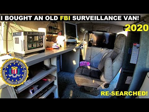I bought an old FBI Surveillance Van! 2020 Searching Again!