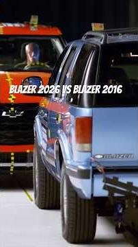 Blazer 1996 vs Blazer 2026: o teste de colisão que mostra 30 anos de evolução! 🚗💥 ‪@IHS-Hindi‬