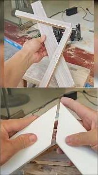 DIY 45° Wood Cutting Jig | Perfect Angle Cuts with Seamless Finish 🪚📐