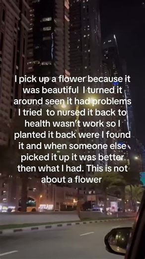 The Lesson Behind Nurturing Beauty
