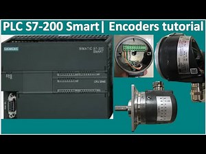 PLC S7-200 Smart connect with incremental encoder full tutorial| WinCC Explorer V7.5