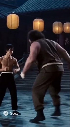 Bruce Lee Fights Andre The Giant in Game of Death