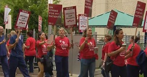 Nurses hold strike at University of Chicago hospital