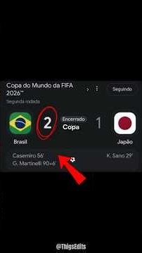 Brazil 2-1 Japan: Brazil QUALIFIED for the Round of 16!!!
