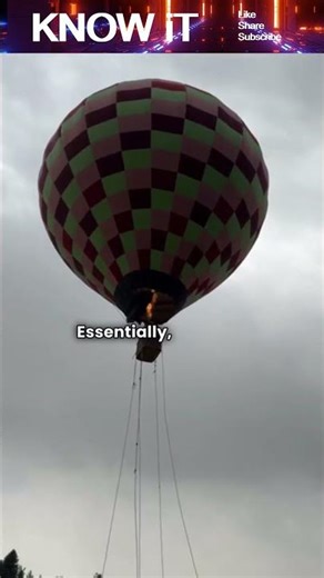 Why do Balloons float in the air?