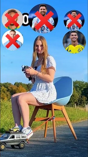 Ultimate RC Car Football Race 😱 | Neymar vs Haaland vs Messi vs Ronaldo ⚡ #Shorts@EditTorque