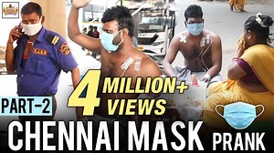 8.2M views · 10K reactions | நோயாளியை பேருந்தில் ஏற்ற மறுத்த Bus ஊழியர்கள் , Chennai Mask Prank (Part-2) watch full video click this link  https://youtu.be/02UXtrmBoJs #VadawithSarithiran #ChennaiMaskPrank #Sarithiran #MaskPrank | Sarithiran | Facebook