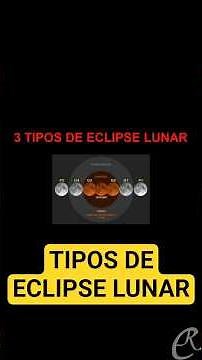 🌕🌑 How many types of lunar eclipses are there? #eclipse #lunareclipse #moon