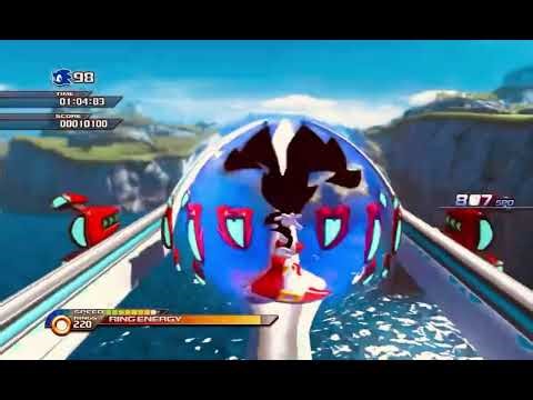 Sonic Unleashed Recomplied: Windmill Isle Dark Super Sonic Mod