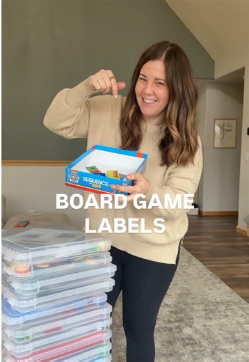 Organize Kids Board Games with This Simple Mom Hack