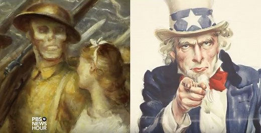 How American artists captured the Great War up close