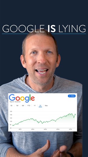 Jeremy Schneider on Instagram: "This is the most common mistake I see when analyzing or comparing the returns of investments. Almost every time you see the performance of an investment, whether it’s Google, financial news, or even your brokerage account, it only shows the change in SHARE PRICE. They ignore dividends! It doesn’t stop at Google! For example, I often hear from investors who look at the “Total Gain/Loss” column in their brokerage account and say something like “My bond fund hasn’t g
