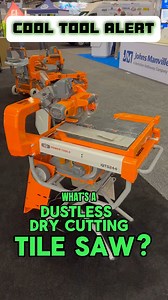 Cool Tool Alert! Who needs a dustless tile saw? EVERYONE DOES! This dry cutting tile saw uses no water and creates no dust. It’s laser guided for smooth and Acura cutting plus the blades stay cool to the touch. This could be the only tile saw you’ll ever need and the prices start under $500. Just comment.”SAW” for more information..#Reels #Trending #Tools #Construction #tile #DIY #remodeling | Interior Trend Inc.