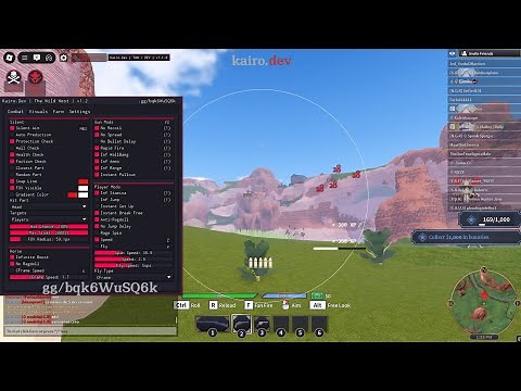 kairo.dev TWW script | autofarm, aimbot, esp UPDATED 2025 the wild west