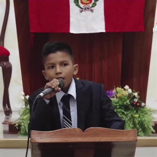 Testimonio de fe de un niño en la escuela dominical