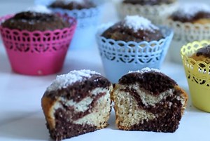 Posni kokos mafini: Neodoljivi kolač sa kokosom