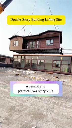 Modular Foldable House, Easy Assembly & Disassembly #ModularHouse #EasyInstall #FlexCustom #TempBuilding