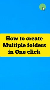 Create Multiple Folders in One Click! Simplify Your Workflow Learn how to create multiple folders in just one click! This simple trick can help you stay organized and boost your productivity. No more manual folder creation—watch the full video to see how it’s done! 🔥 #TechTips #ProductivityHack #FileManagement #OrganizationHack #TechTutorial #PCTricks #TimeSaver #DigitalOrganization #WorkflowEfficiency #TechHacks #SimpleSolutions #LifeHacks #EfficiencyBoost @topfans Tech Whiz Ajith | Tech Whiz 