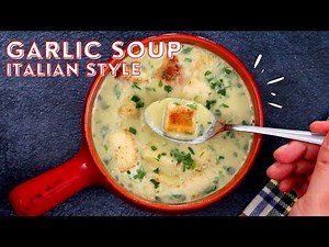 Creamy Garlic Soup — The Cozy Bowl That Cures Everything