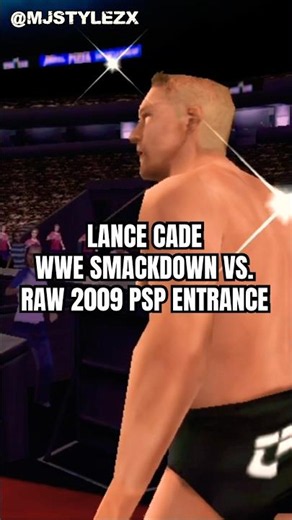 Lance Cade WWE SmackDown vs. Raw 2009 PSP Entrance 🇺🇸