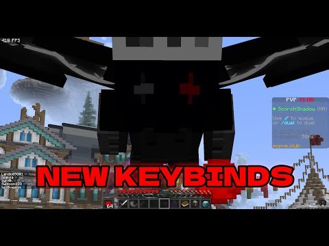 Minecraft PvP (New KeyBinds)