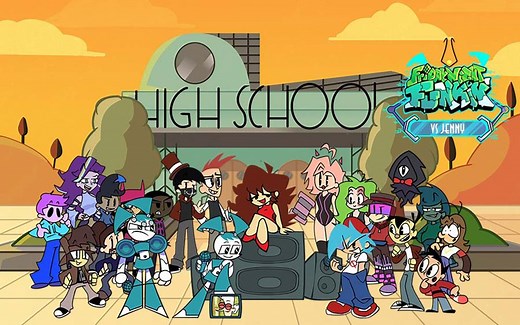 [FNF优质mod]VS Jenny 全阶段演示 （mod更新）