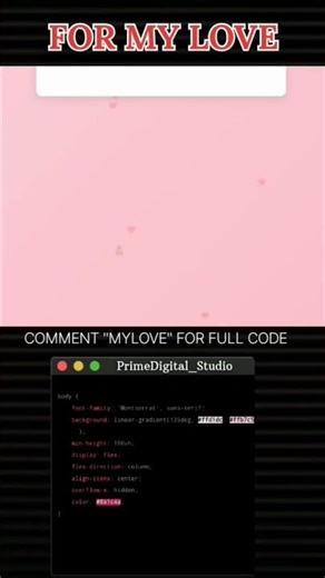 Website to Your Love ❤️ | Create Romantic Love Website Project