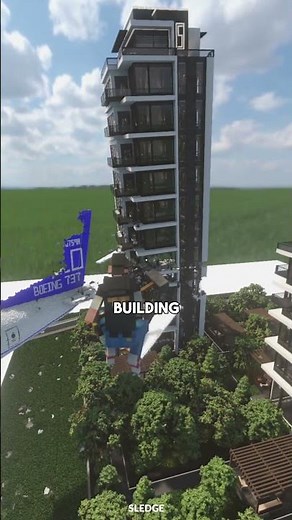Boeing Vs. Luxury Building Collapsing DESTRUCTION! Teardown Gameplay