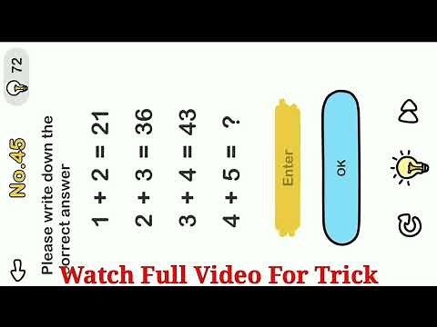 Brain Out Level 58 Please Write down the correct answer