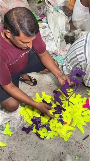 ⚡⚡ Diwali Toy Guns Making Process⚡⚡ #shorts #telugufoodie #esangathulu #streetfood #foodie #omel