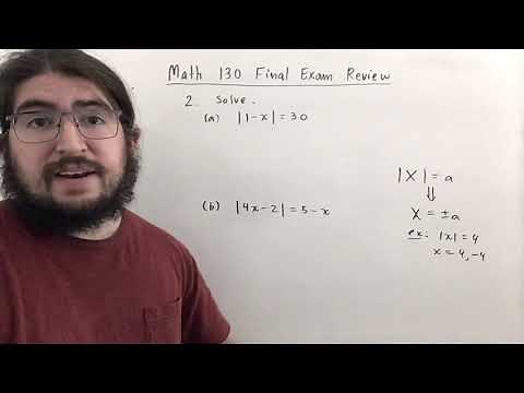 Intermediate Algebra Final Exam Review