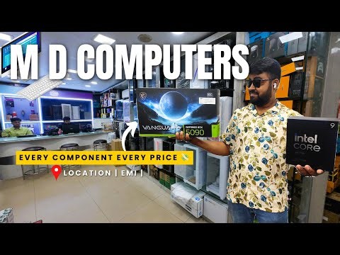 M D Computers || Kolkata Computer Market || Every Component🖥️ Every Price 💸₹ ₹ ||