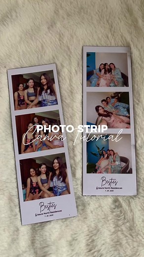 Canva Tutorial: Editing Polaroid & Photo Strip Templates