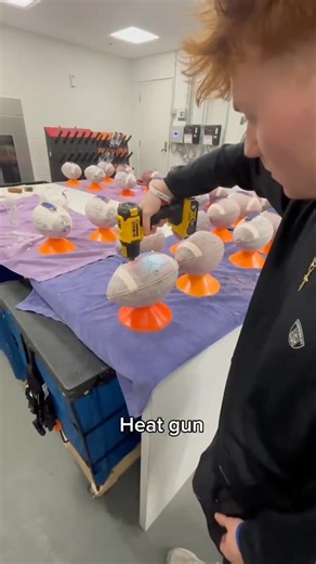 17K views · 187 reactions | BTS of the intricate process of mudding a football ⬆️ (Via @gatorsequipment) | College Football on FOX | Facebook