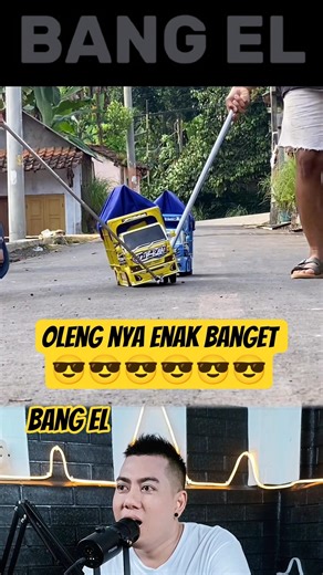 Tutor agar miniatur truk bisa oleng di jalan #shorts #reactionvideo #react #eldanboy