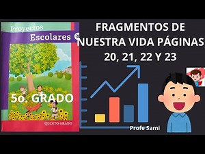 SCHOOL PROJECTS 5th. PAGES 20, 21, 22 AND 23. TOPIC: FRAGMENTS OF OUR LIFE. BOOK SOLUTION.