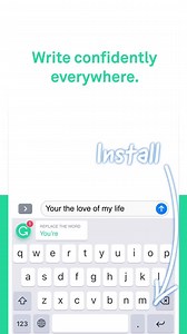 Write confidently on the go with this free mobile app. | Grammarly