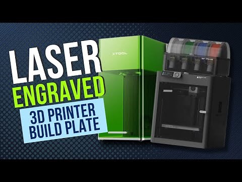 Customizing Bambu Lab P1S: Laser Engraving Build Plates with xTool F1 Ultra!