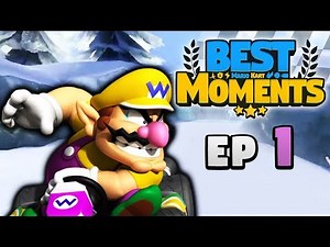 ANTI-GRAVITY SNIPE! – Mario Kart BEST Moments Ep. 1