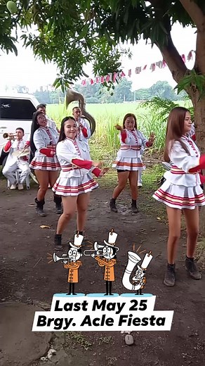 Brgy. Acle Tuy Batangas Fiesta May 25, 2023 #marchingband #majorettedance #fbreels | Melanie Pacardo Alipustain Lpt